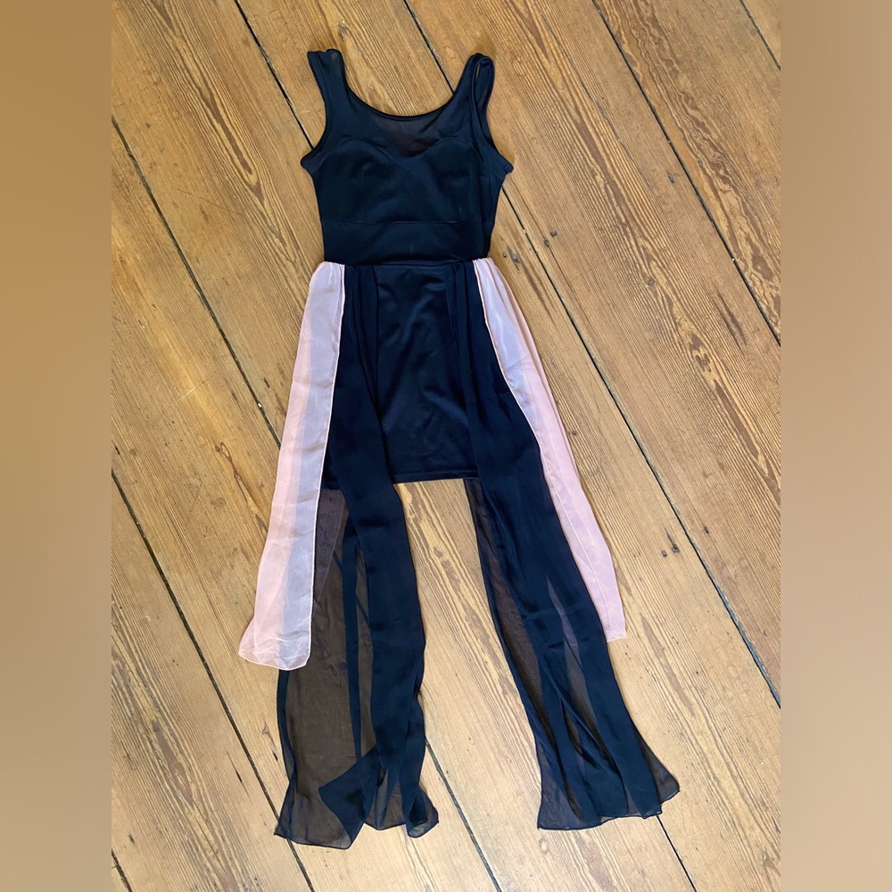 Hot & Delicious Black & Pink Mini Dress S